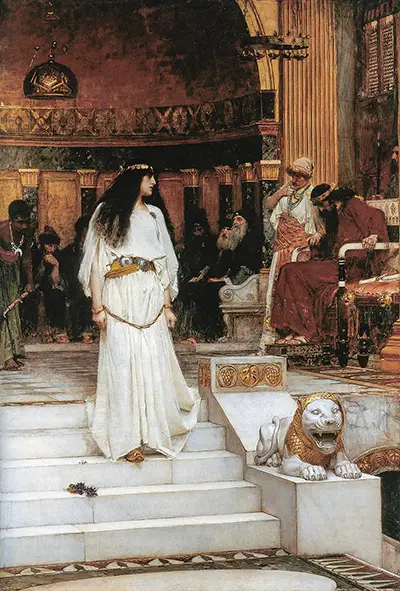 Mariamne Leaving the Judgement Seat of Herod John William Waterhouse